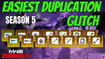 MWZ - EASIEST DUPLICATION GLITCH in MW3 ZOMBIES SEASON 5 (MAX ESSENCE GLITCH + INFINITE LOOT GLITCH)