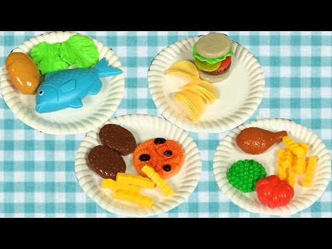 Barbie ve 130 Parça Süper Oyuncak Yemek Seti ile Evcilik Oyunu | Evcilik TV