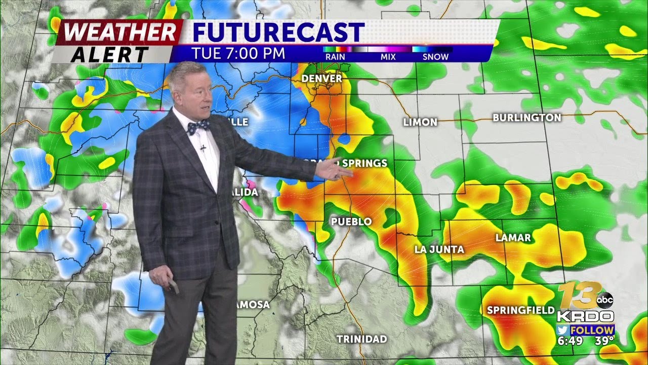 Weather Alert: Rain and Snow on the way - YouTube