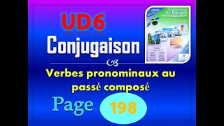 pour communiquer en français 5aep page 196 197 conjugaison les verbes pronominaux au passé composé