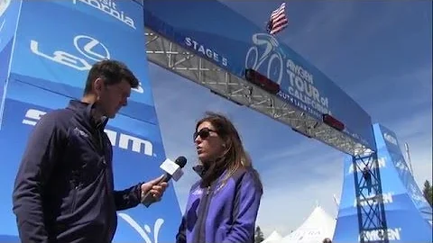 Rolling With The Tour: ATOC President Kristin Bach...