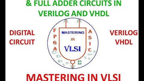 Half Adder & Full Adder using Verilog gate level modelling and VHDL structural modelling