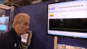 IDT Contact-less Position Sensing Demo at CES 2017