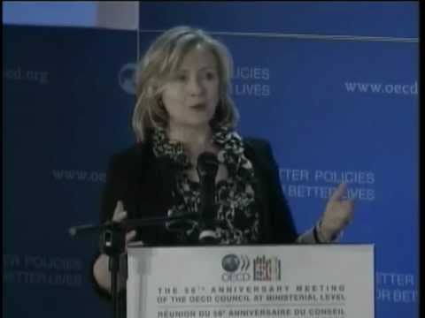 Secretary Clinton Delivers Remarks at OECD's 50th ...