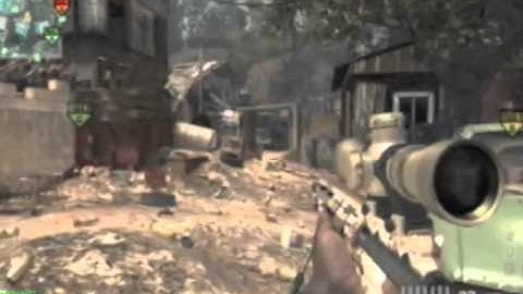 MW3: MSR Gameplay/Commentary | Sniping Tips