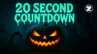 20 Second Timer / 20 Second Countdown – Halloween Pumpkin Glow, Spooky FX