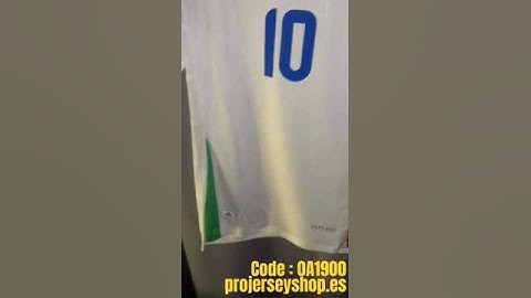 Customized Italy EURO 2024 Away Shirt. To get in https://www.projerseyshop.es/user/login?code=0A1900