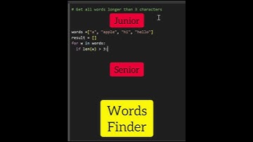 Junior Vs. Senior Developer #coding #programming #python #shorts