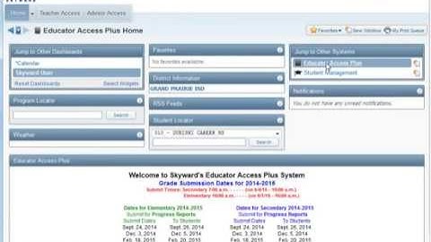 taking attendance in skyward