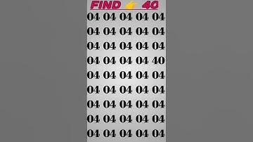 Find👉 40 😱SUBSCRIBE my channel #maths #puzzle #riddels #queddle #riddels #riddles #queddle #logicalp