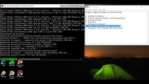 KONFIGURASI SHARE HOSTING - SMK YPM 1 TAMAN