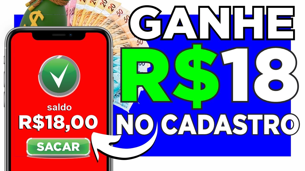 ✅GANHE R$18 REAIS PARA CADASTRAR CHAVE PIX APP PAGANDO NO PIX / CADASTRE E GANHE 2022