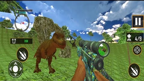 wild dino hunting zoo game android gameplay part - 8