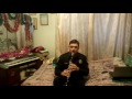 Поліцейське музичне привітання з Новим Роком. Abba - Happy new year ( clarinet cover).