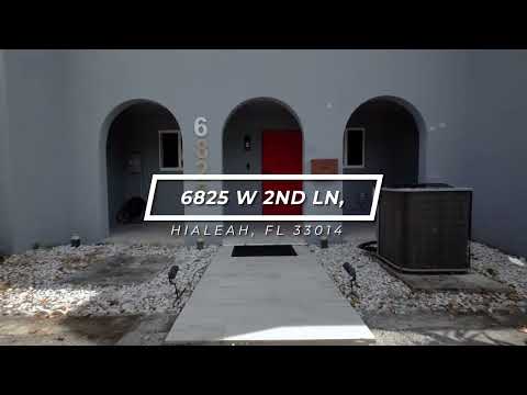 6825 W 2nd Lane, Hialeah, FL home video tour