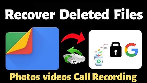 Recover Google safe Files Deleted photos videos | How to get back deleted photos videos from Goog...
