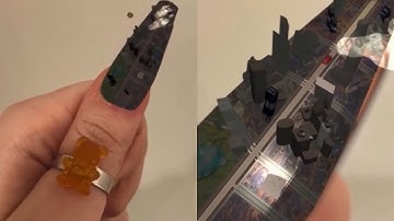 augmented reality finger nails.