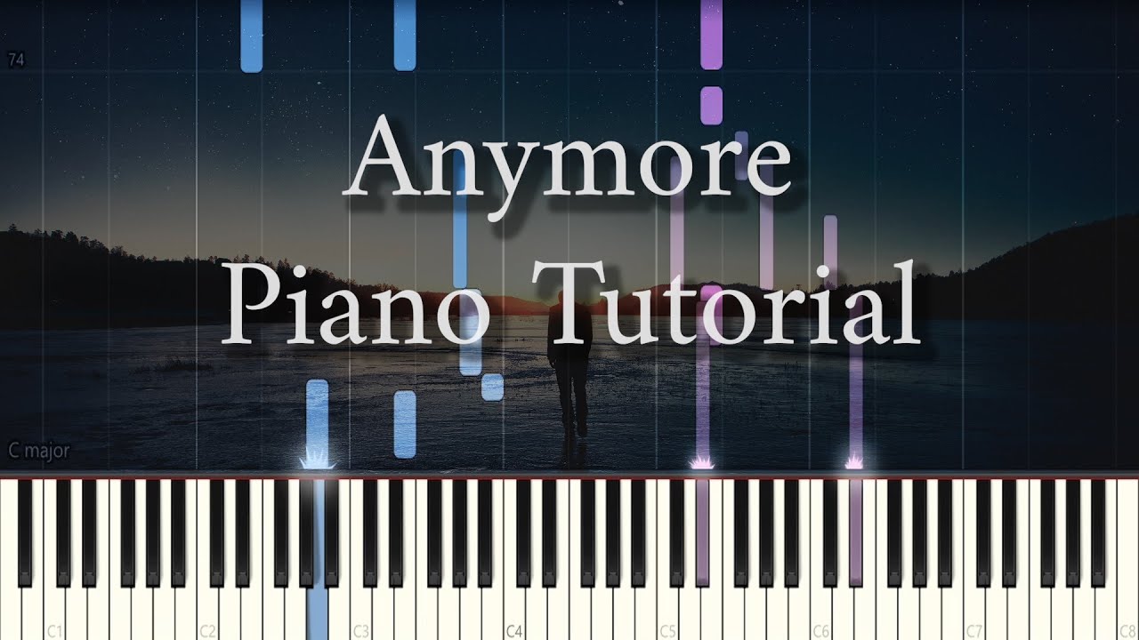 SOMI "Anymore" - Piano Tutorial