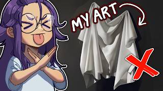 Don't draw CLOTHING FOLDS like this!