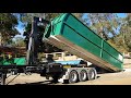 G30 Palfinger trailer mounted Hookloader - Australia