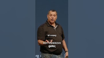 @osherove about Pipeline Driven Organizations