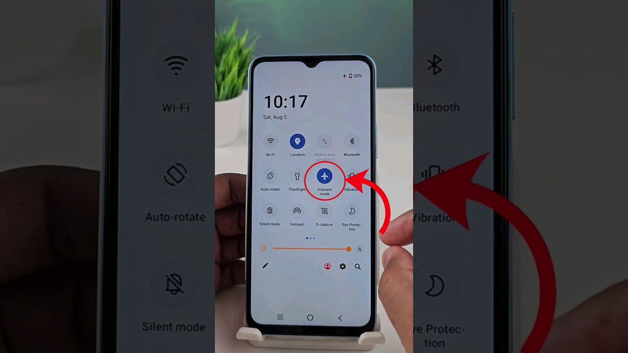 Кнопка мобильного самолета ВКЛ. Активируйте 5G бесплатно и без ограничений. Советы и рекомендации...