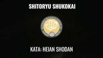 Kata Heian Shodan - Shitoryu Shukokai Karate - pres by Shihan Prof. Dr. Thomas Hausner, 8 Dan Kyoshi