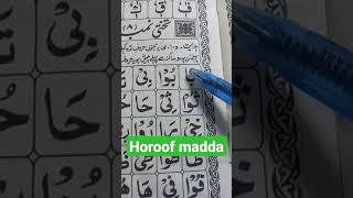 Horoof E Mafddaa Noorani Qaida Lesson 8