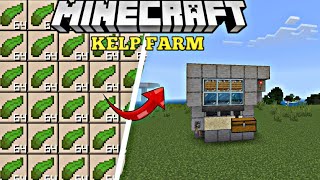 Kelp Farm Kaise Banata Hai I Kelp Farm In Minecraft I How To Make Kelp Farm In Minecraft