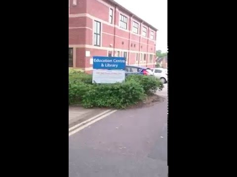 Finding the library at Leicester General Hospital