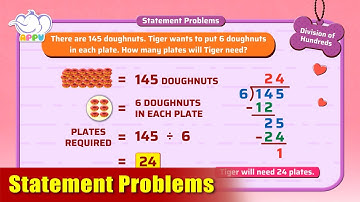 G3 - Module 16 - Exercise 4 - Statement problems | Appu Series | Grade 3 Math Learning