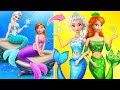 Elsa and anna become mermaids  30 frozen diys