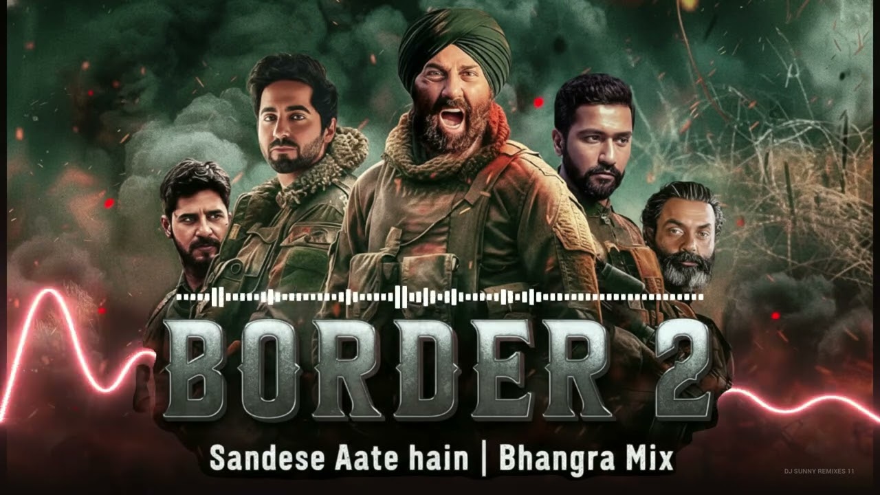 BORDER 2: Ghar Kab Aaoge | Sunny Deol |  Recreated Bhangra Mix | AI Song