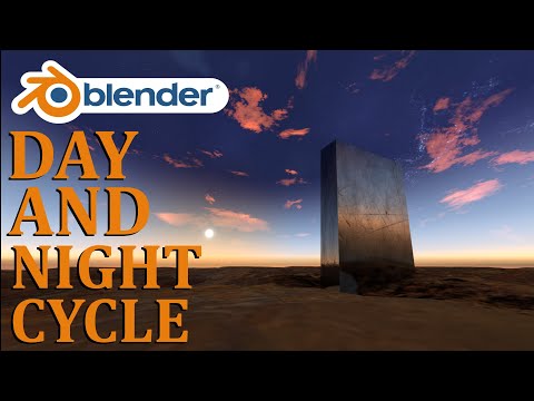 DAY AND NIGHT CYCLE ( ULTRA SKY ADDON, BLENDER 2.91)
