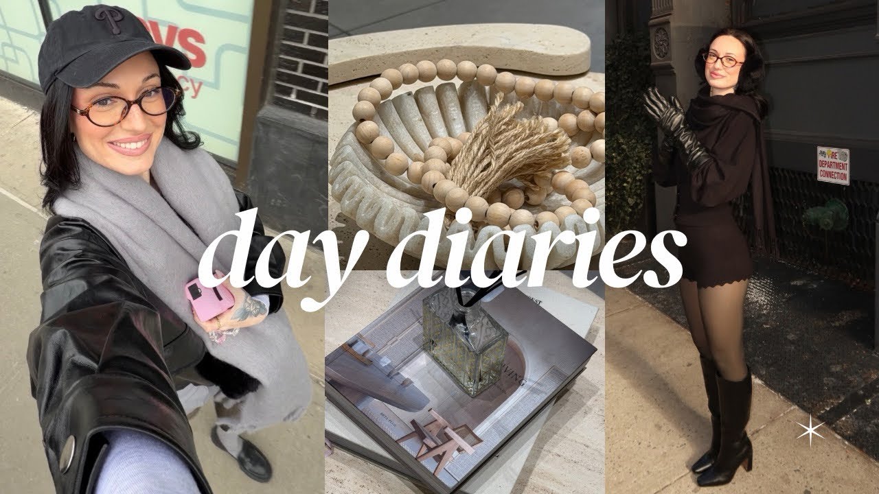 day diaries ♡ NYC shopping, cosmetic dentist trip & lenwich!