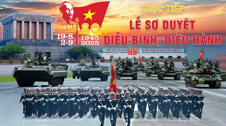 🔴TRỰC TIẾP: Lễ sơ duyệt cấp Nhà nước Lễ Diễu binh, Diễu hành tại Quảng trường Ba Đình
