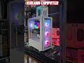 PC WHITE CASE TANK UCHUN MAXSUS YIG`ILGAN DESKTOPMIZ CPU I5 12400 DDR4 16GB SSD 512GB AMD RX 580 8GB