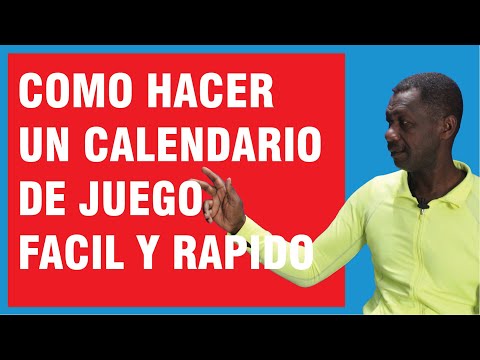 Vídeo: 4 maneres de fer un calendari de jardineria