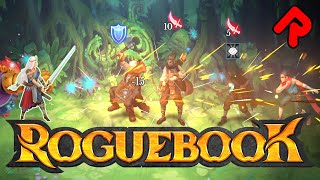 Draw Your Own Path In This Cool Deckbuilder! | ROGUEBOOK gameplay (PC)