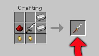 How To Craft Cool Looking Swords In Minecraft Bedrock Edition! (Sword Mod) screenshot 5