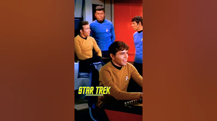 Spock let Bones do the lying to Captain Kirk lol - STAR TREK #startrek #space