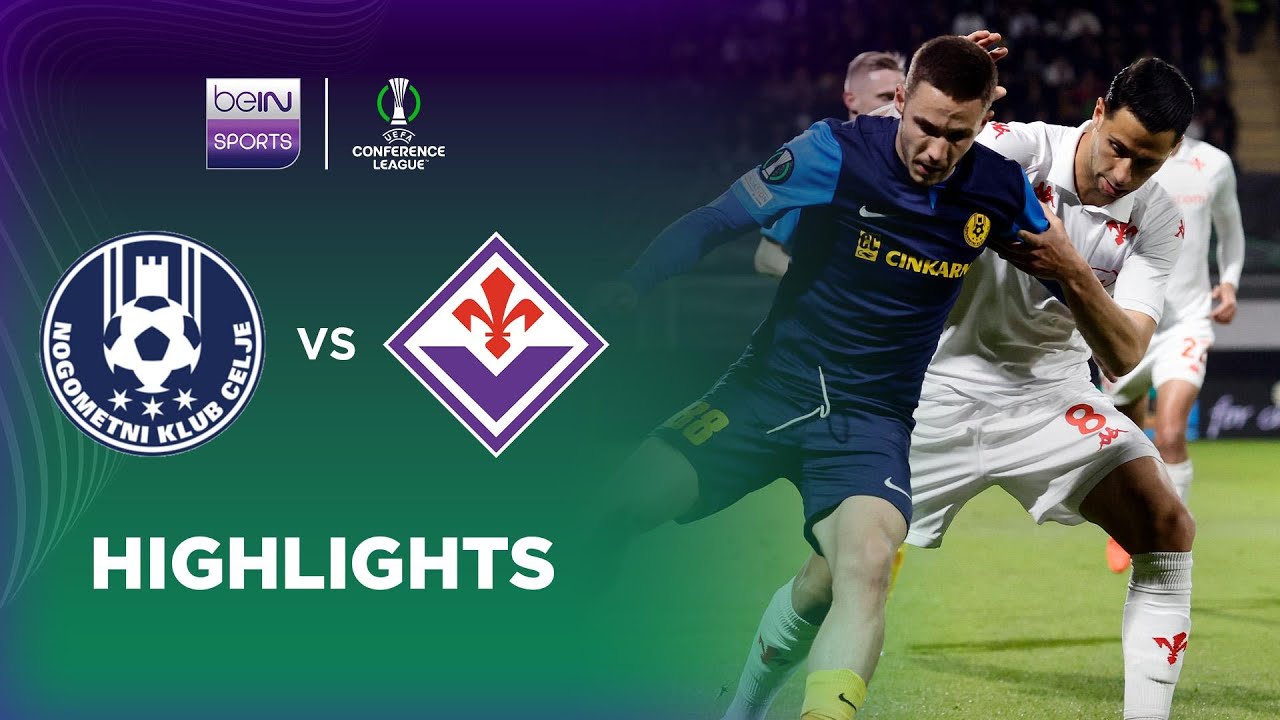 NK Celje 1-2 Fiorentina | UEFA Conference League 24/25 Match Highlights ...