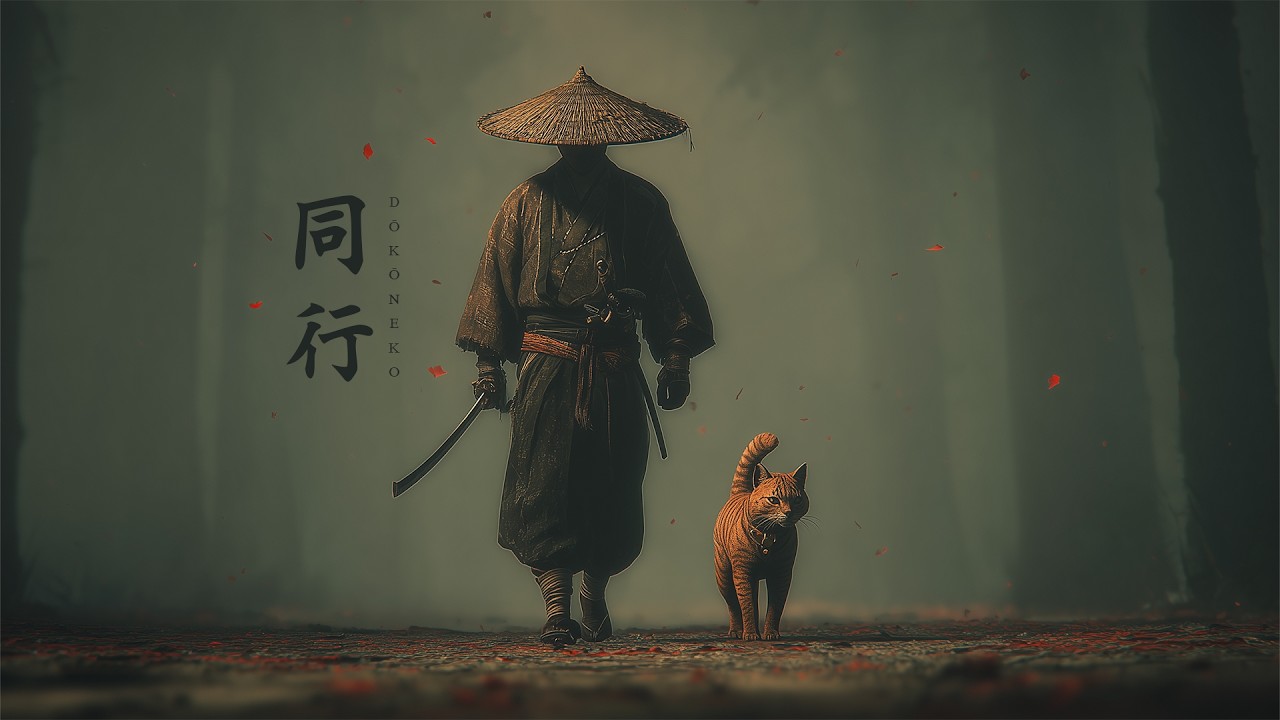 DŌKŌNEKO（同行猫） — Japanese Zen Music with the Cat Who Walks Beside