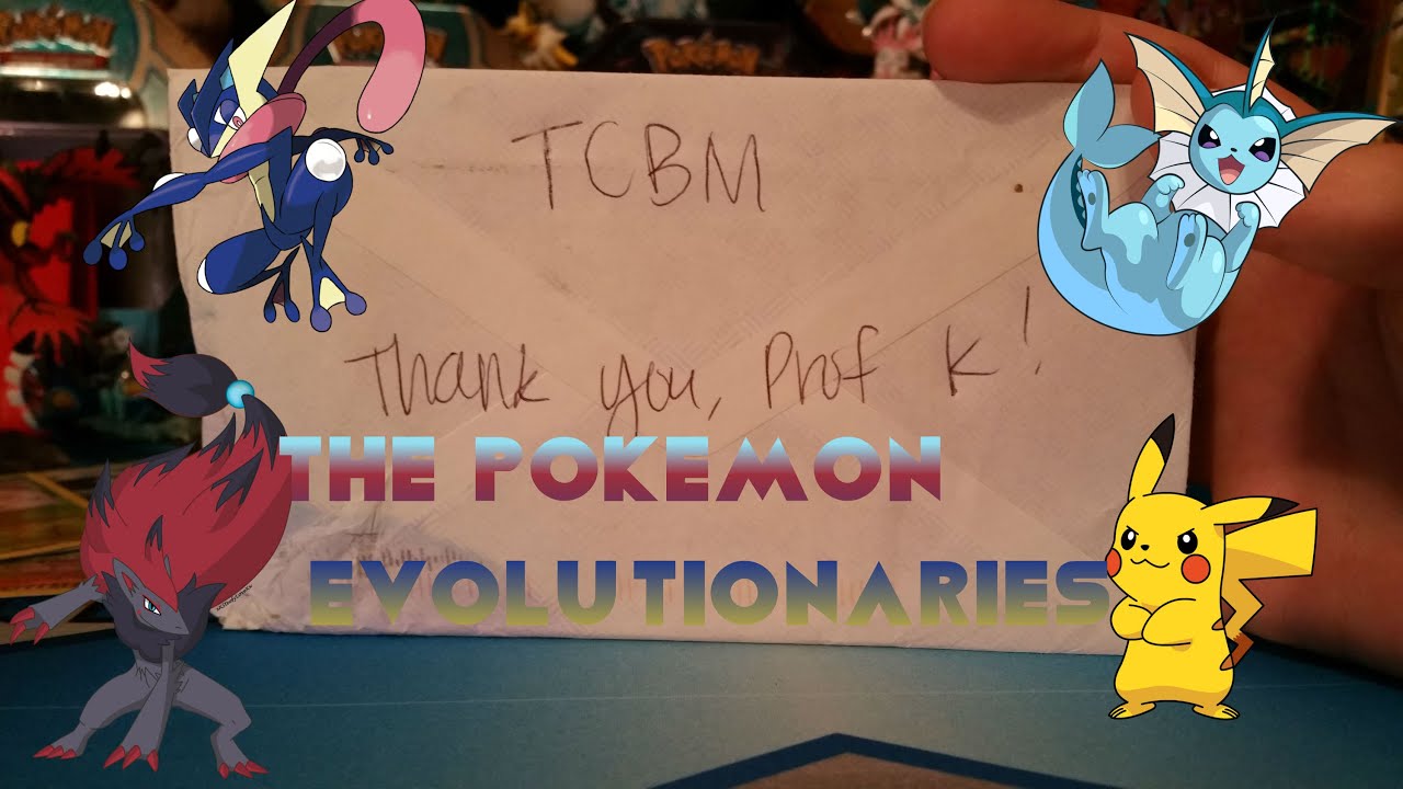Traded Cards By Mail: The Pokemon Evolutionaries! Thanks Amigos!