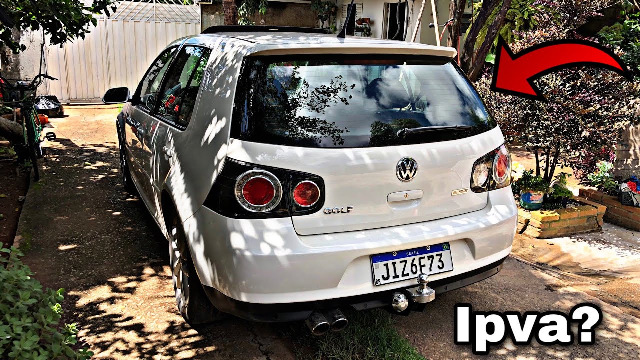 QUANTO CUSTA O IPVA DO GOLF SPORTLINE EM 2022 !! - YouTube