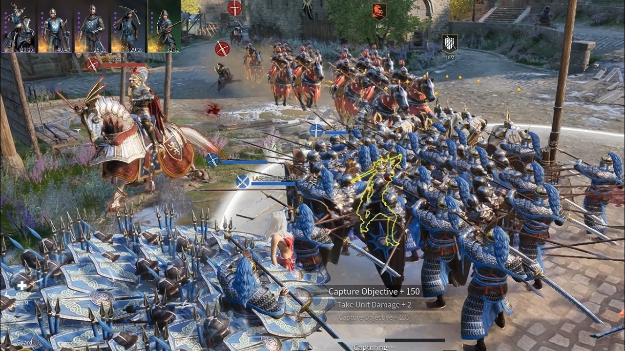 Conqueror's Blade - Siege Battle Gameplay 