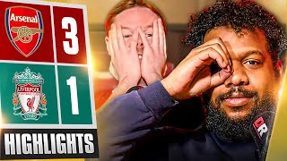 AGT FURIOUS At Ref! | Arsenal 3-1 Liverpool | HIGHLIGHTS