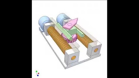 Controlling linear and rotary motions of an object 1360p