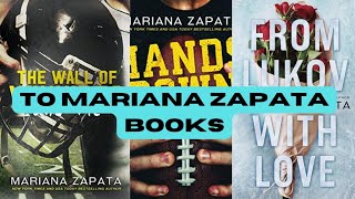 BEST MARIANA ZAPATA BOOKS