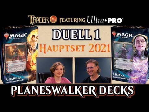 MTG Duel 1 Hauptset 2021 Planeswalker Decks Magic the Gathering deutsch Trader Tutorial Duell Match